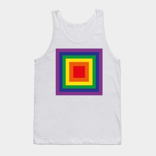 Rainbow Squares Tank Top